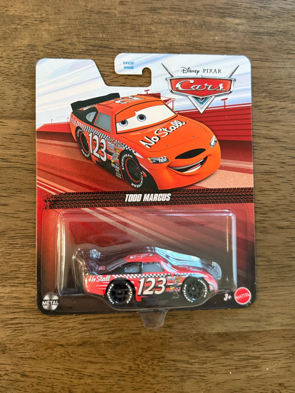 Cars Todd Marcus Die-Cast Toy Car